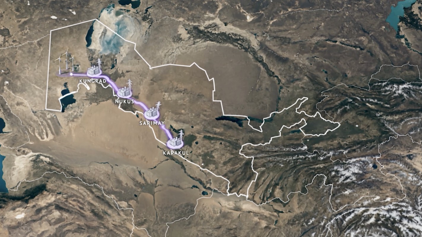 Construction has begun in Karakalpakstan on the largest wind power plant in the CIS