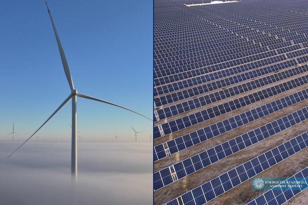 In Uzbekistan, the production of green energy exceeded 20% of the total volume